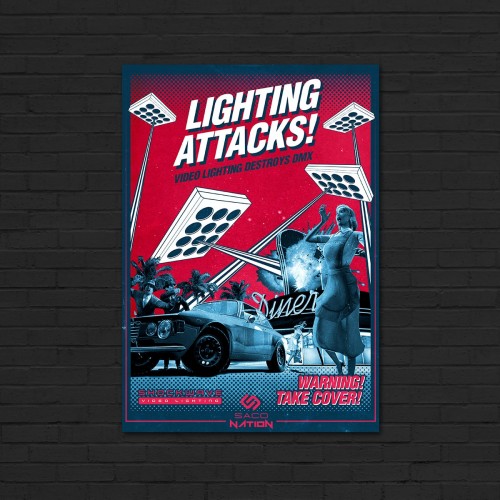 SHOCKWAVE DESTROYS DMX POSTER