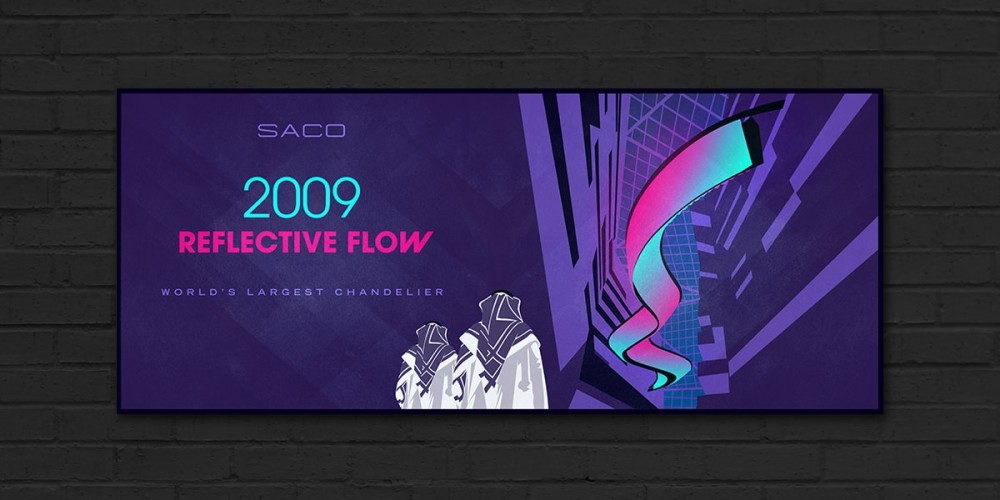 REFLECTIVE FLOW POSTER